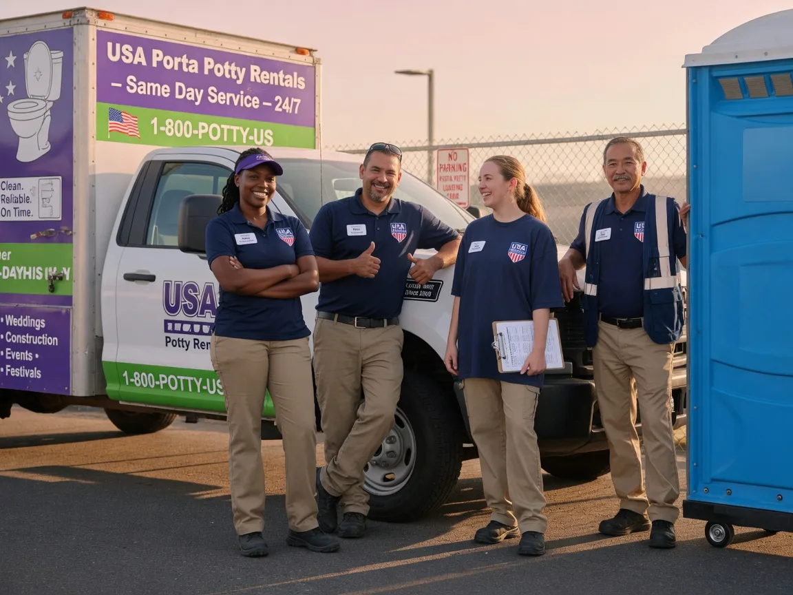 Porta Potty Rental company in Doe Hill, VA